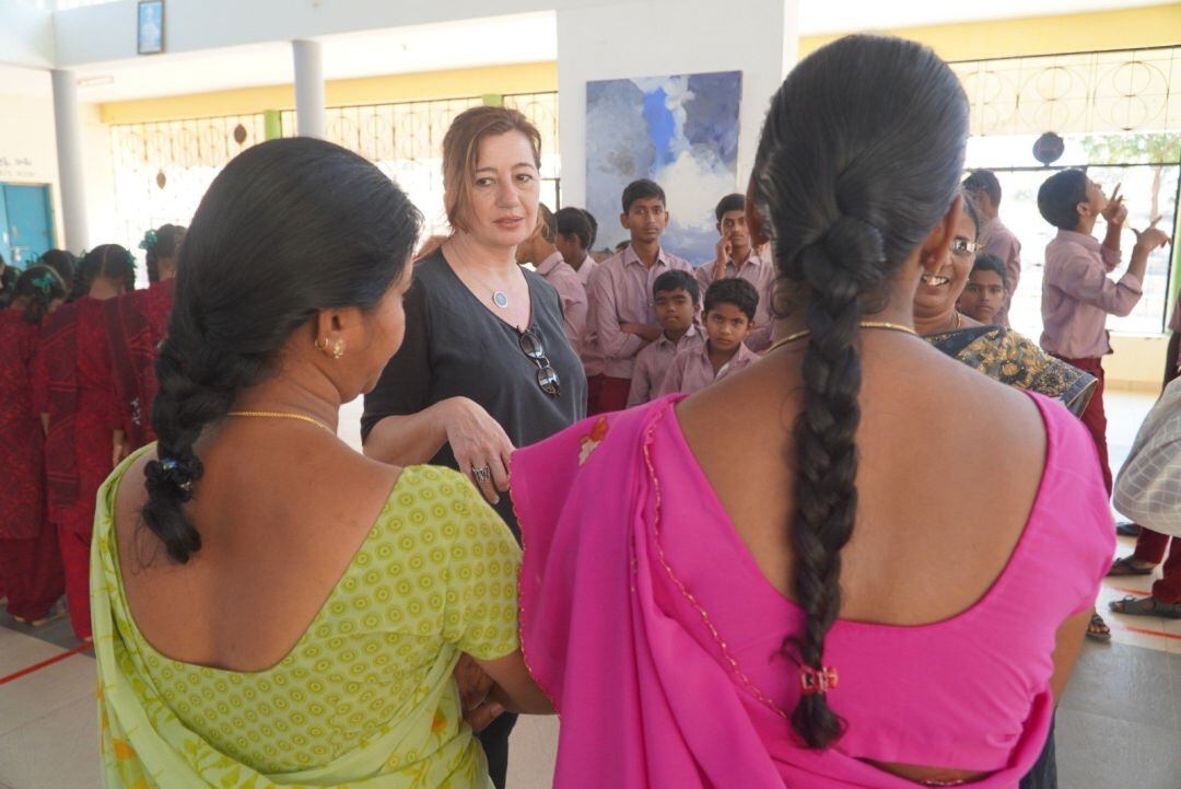 Armengol en Anantapur.