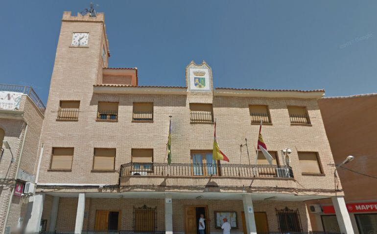 Plaza de España de Gerindote (Toledo)