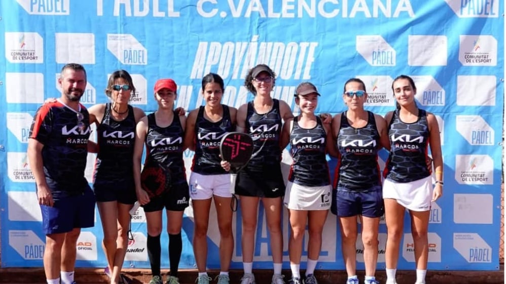 Equipo absoluto femenino del Pádel CEE