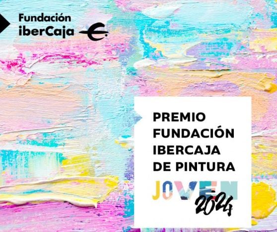 Cartel anunciador de la Exposición del Premio Fundación Ibercaja de Pintura Joven