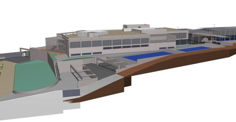 Proyecto de las instalaciones del nuevo complejo deportivo de la zona norte