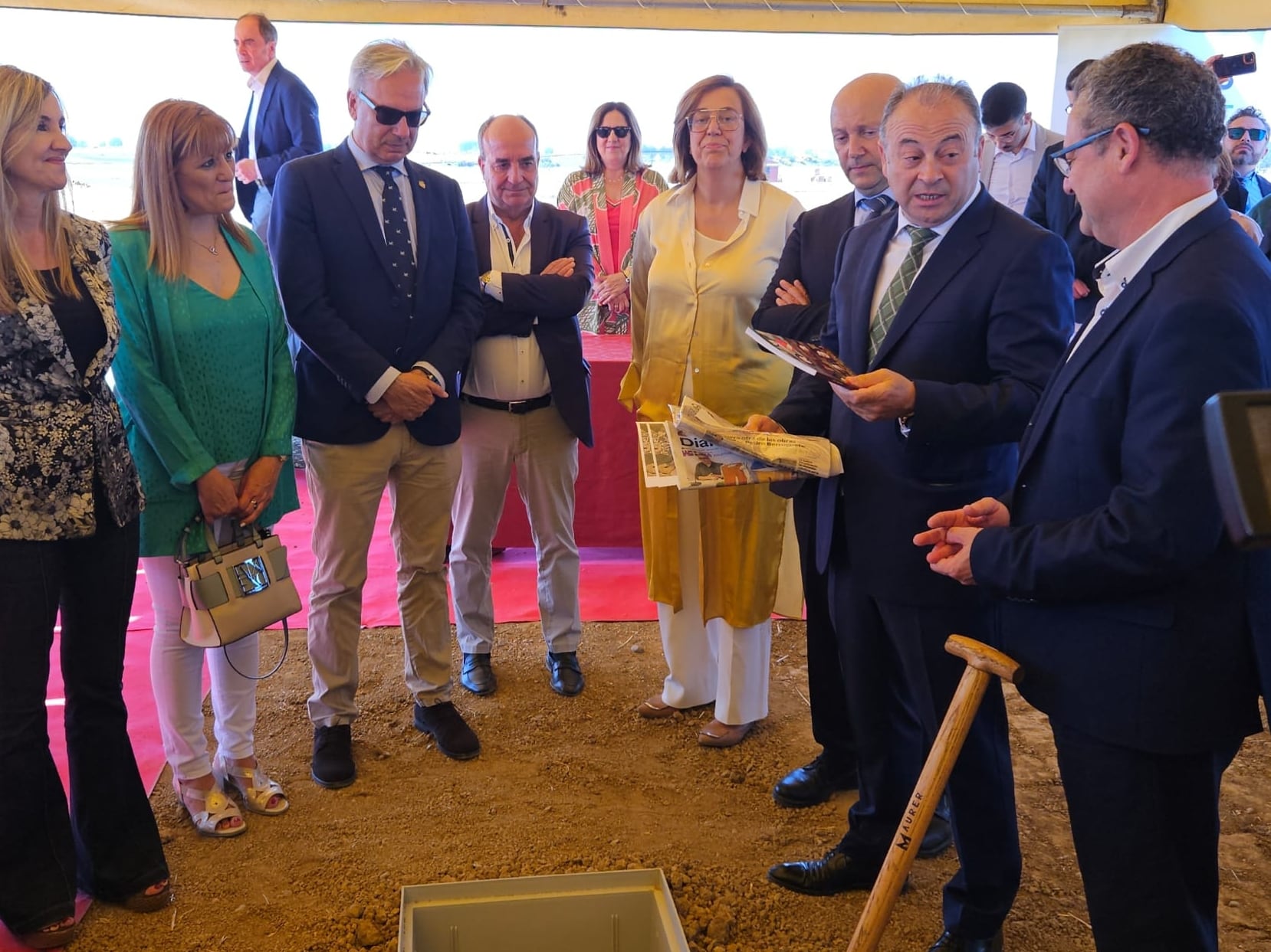 Se coloca la primera piedra de la Planta de Aceite ‘Zero Emisiones’ en Paredes de Nava (Palencia)