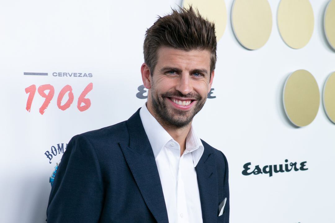 Piqué, durante una entrega de premios 