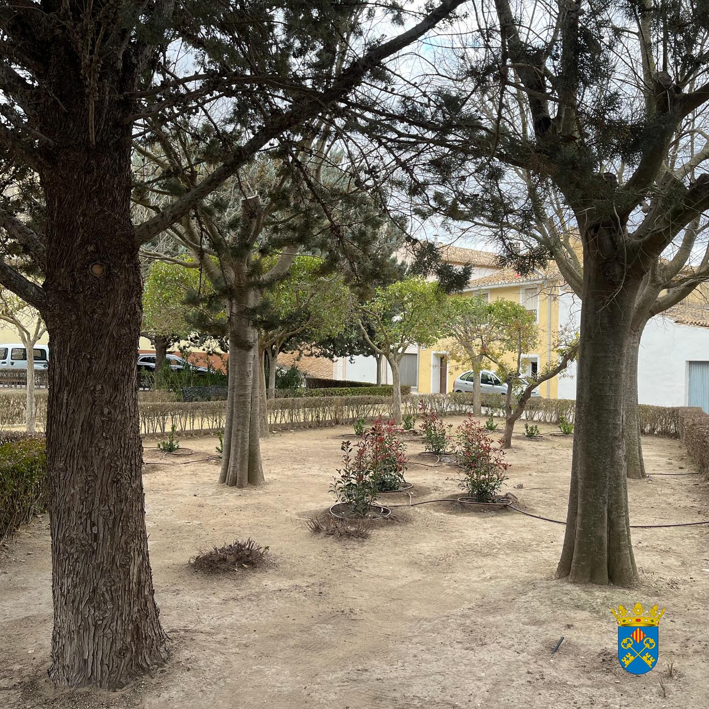 Obras en el Parque Padre Salvador