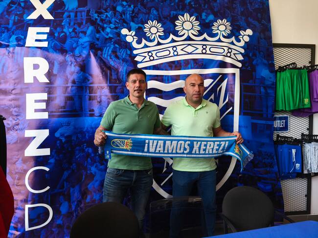 Diego Galiano junto a Migue Gutiérrez 'Gallo'