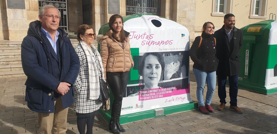 Ecovidrio y el Ayuntamiento de Palencia presentan la campaña ‘Juntas Sumamos’ con motivo del Día Internacional de la Mujer 