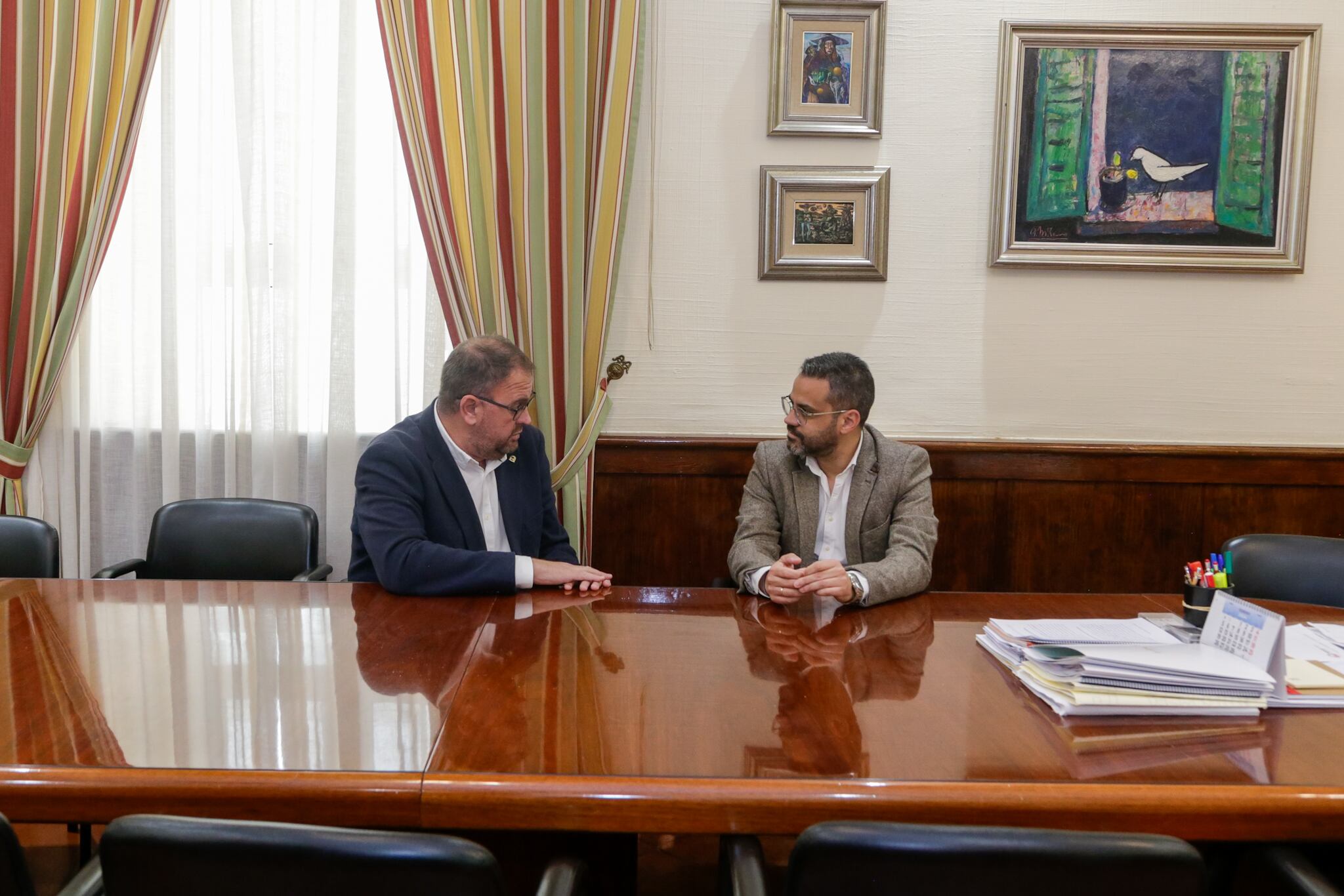 REUNIÓN ALCALDE CON PRESIDENTE FEMPEX