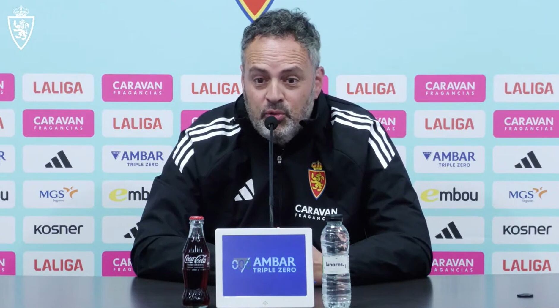 El nuevo entrenador del Real Zaragoza, David Navarro