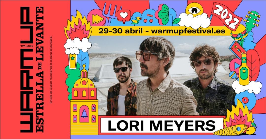 El Festival Warm Up Estrella de Levante confirma en redes sociales la inclusión de Lori Meyers en su cartel para 2022