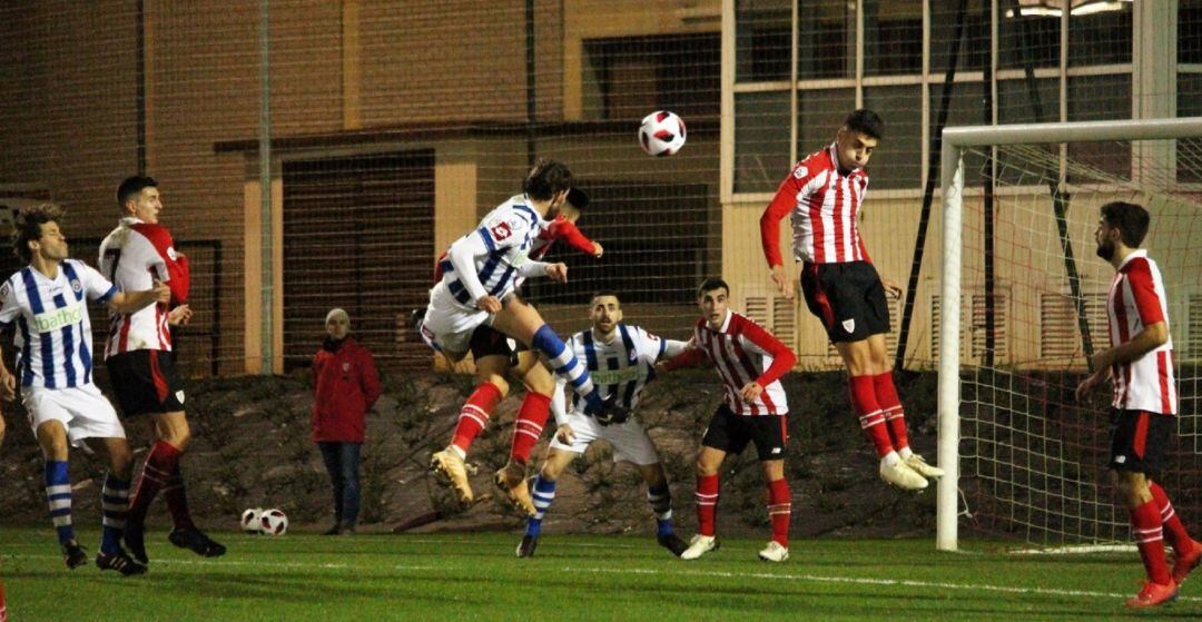 Imagen de la derrota de la pasada semana en Lezama