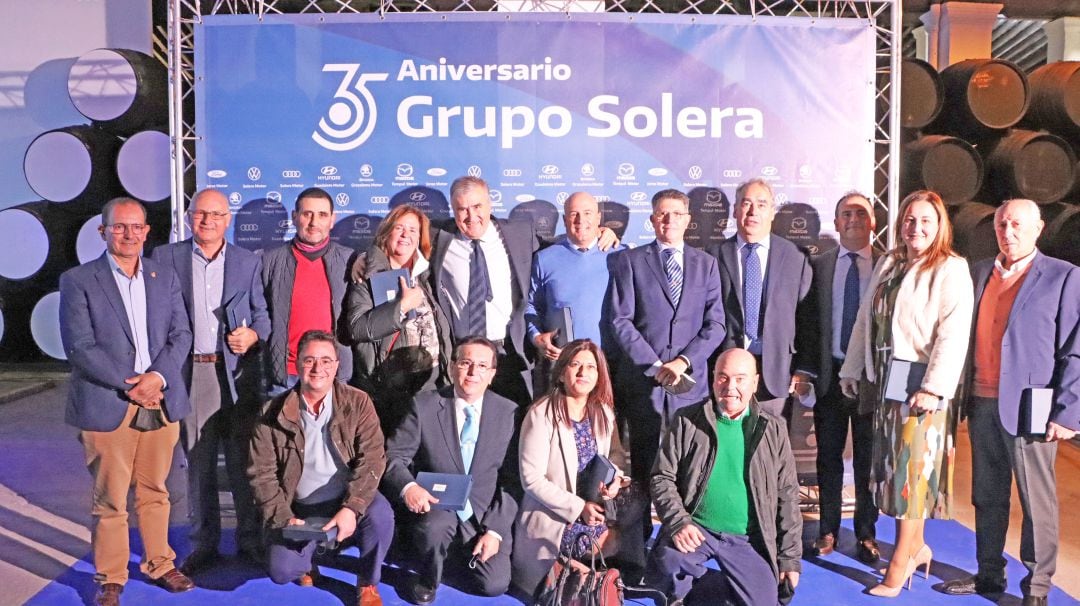 El Grupo Solera celebraba en Goznález Byass su 35 aniversario 