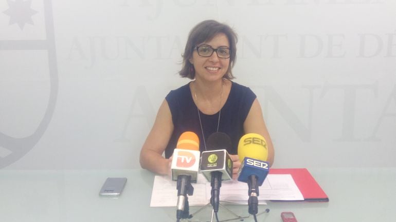 La concejala de Territorio y Calidad Urbana en el Ayuntamiento de Dénia, Maria Josep Ripoll.