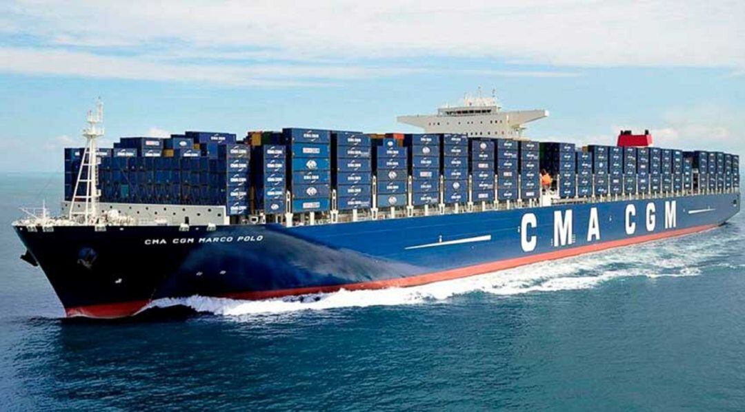 Buque CMA CGM Marco Polo.