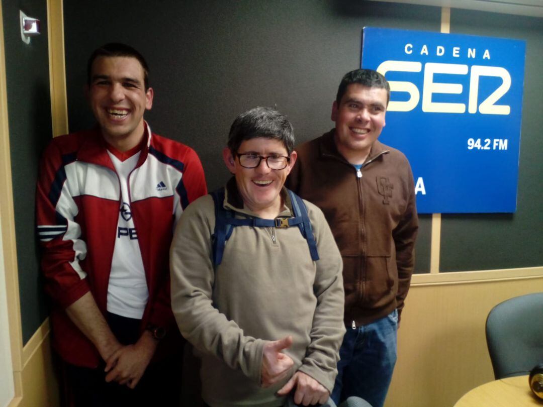 Alberto, Eduardo y Toño (De Izq. a Der.)