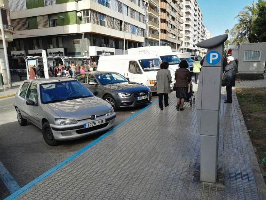 Parquímetro en Elche