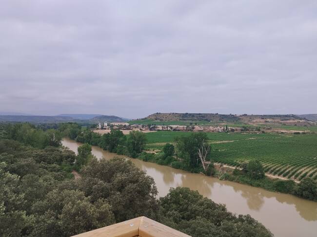 Mirador en el barrio del Cortijo en Logroño (La Rioja).