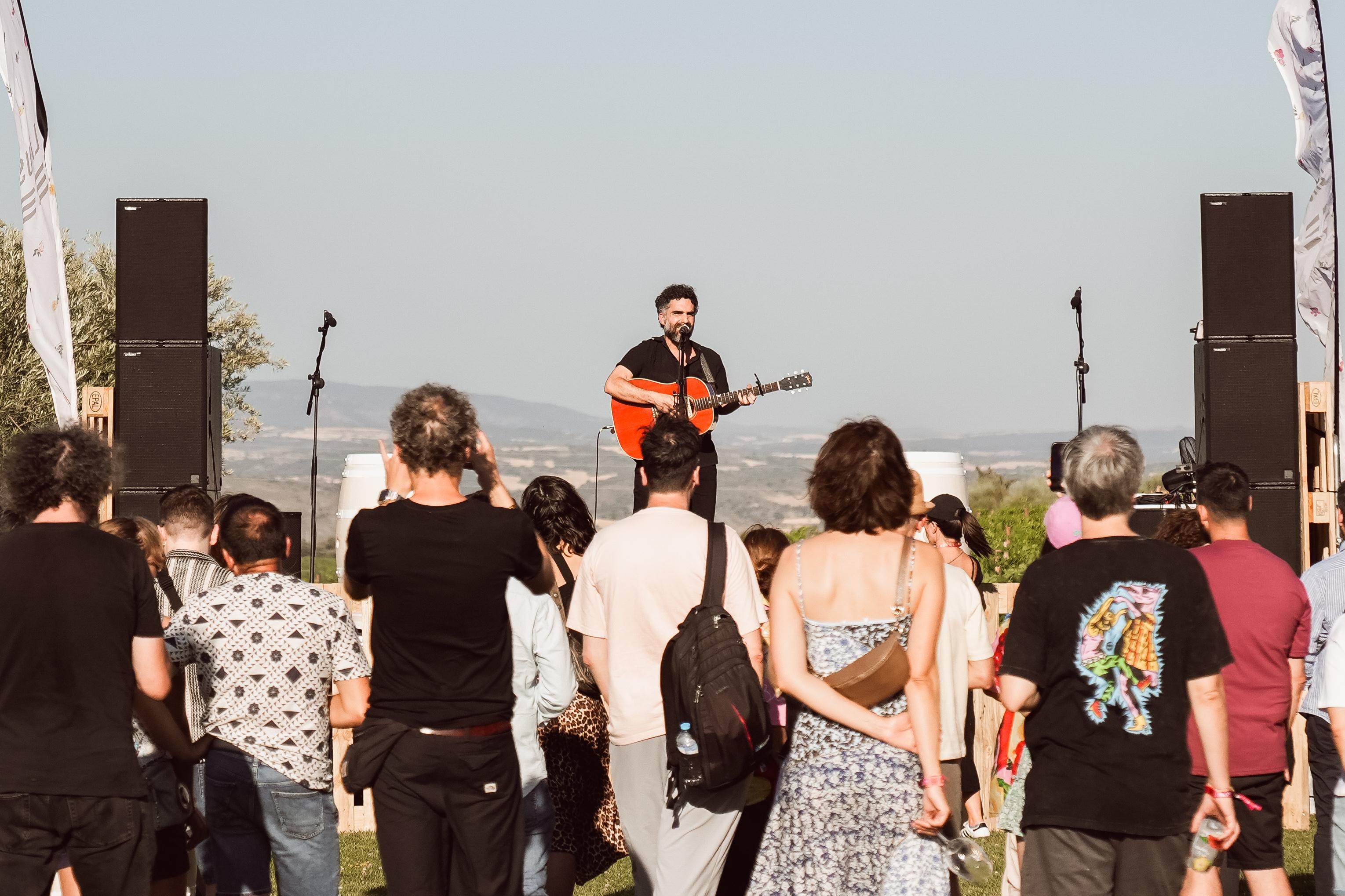 Jero Romero en Bodega LAUS - PolifoniK Sound 2025 - Fotografía Jal Issa.