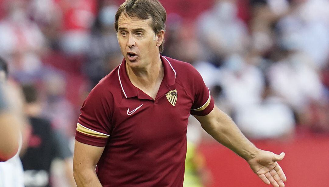 Julen Lopetegui, entrenador del Sevilla.