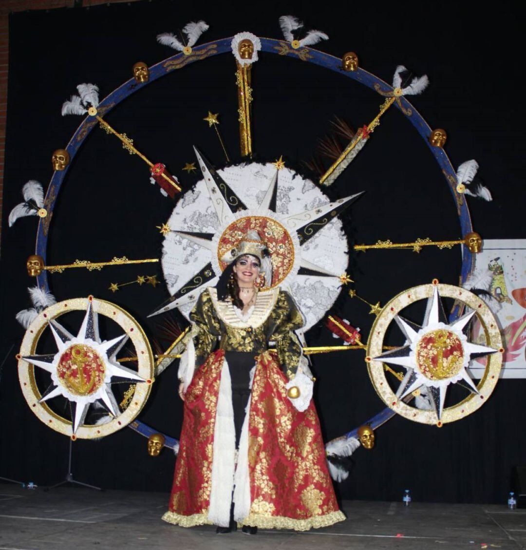 Nazareth Contreras, reina del carnaval de Mota del Cuervo 2020