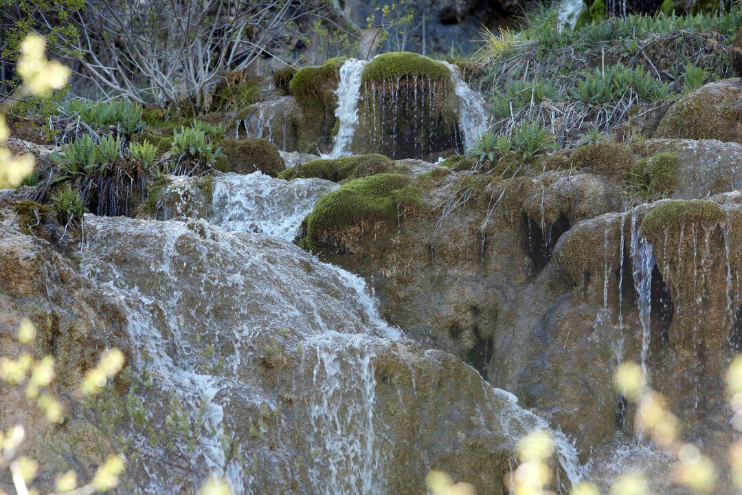 Cascada en Covalagua