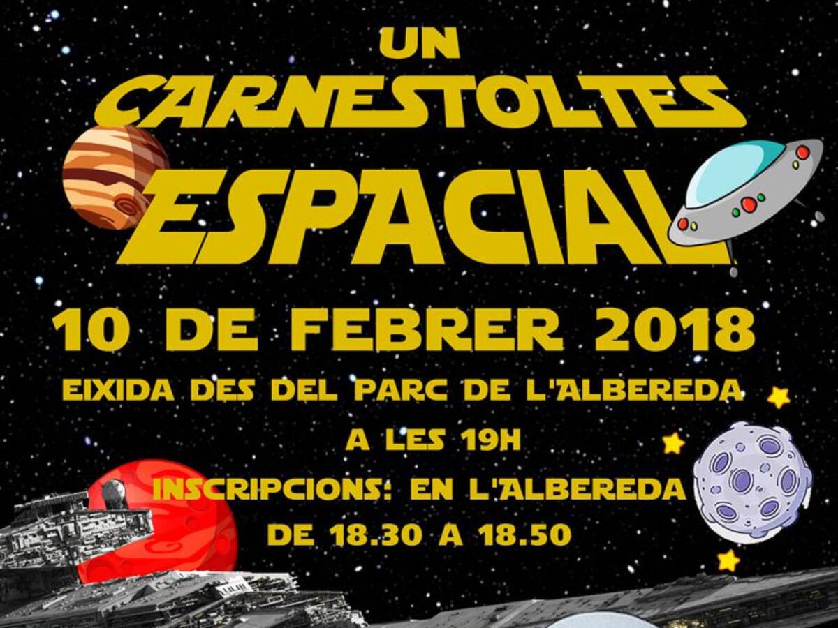 Monóvar acoge un carnaval muy espacial