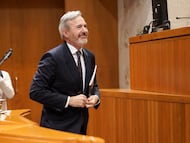 Jorge Azcón comparece en sesión plenaria