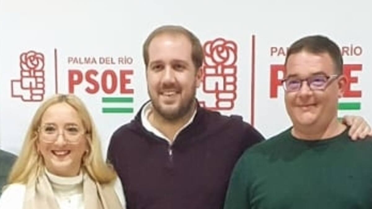 Primeras declaraciones de Carlos Muñoz Ruiz el nuevo secretario general del PSOE en Palma del Río