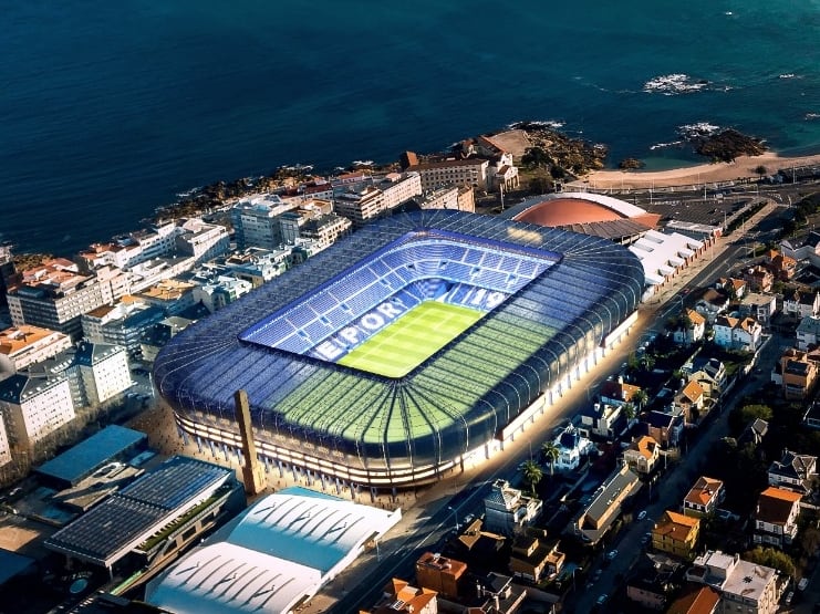 Riazor espera la confirmación definitiva para acoger partidos del Mundial 2030