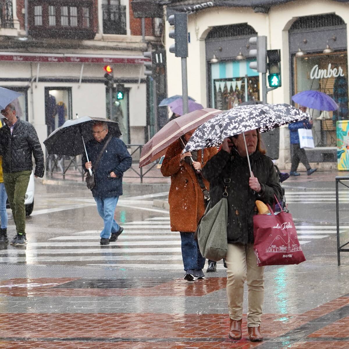 La lluvia deja en Valladolid más de 31 litros entre el Martes Santo y el Domingo de Resurrección