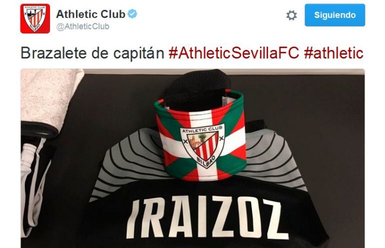 El troleo del twitter del Athletic Club