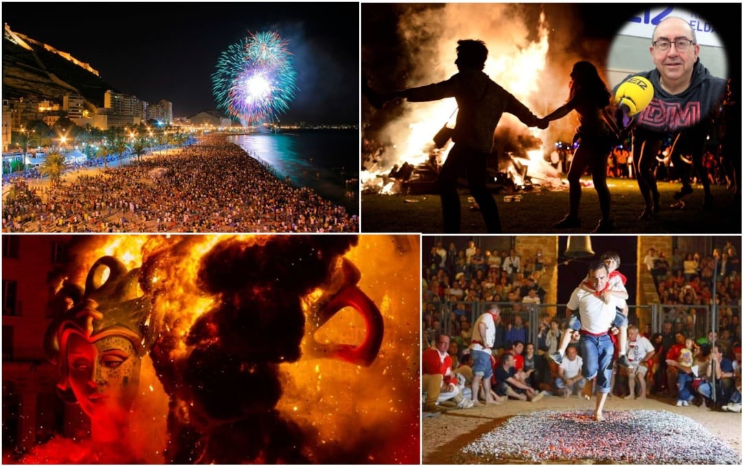 Imágenes de la celebración de la Noche de San Juan