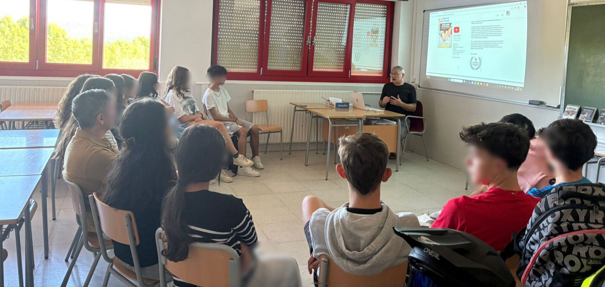 Una de las primeras clases