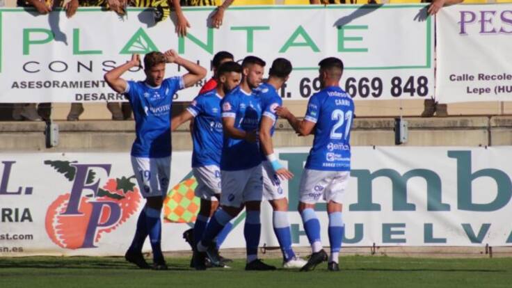 Declaraciones de Gianluca Simeone tras el partido en Lepe