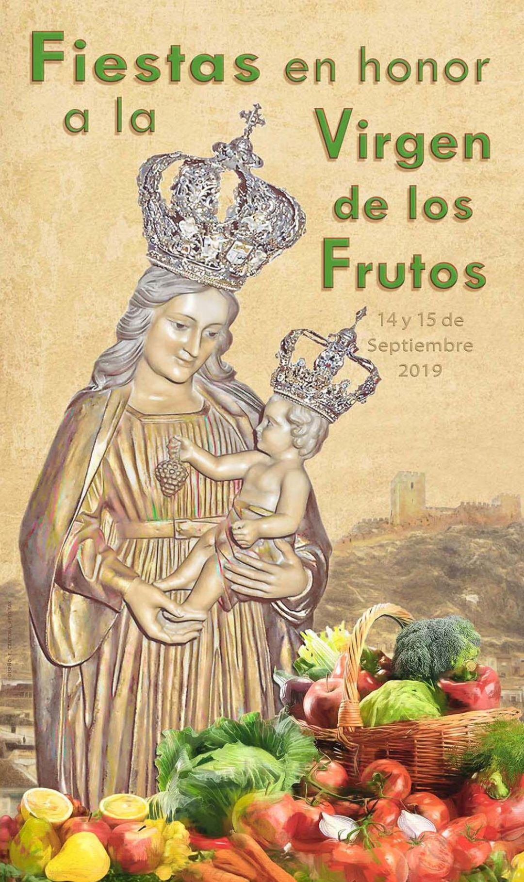 Celebración de la Virgen de los Frutos en Sax