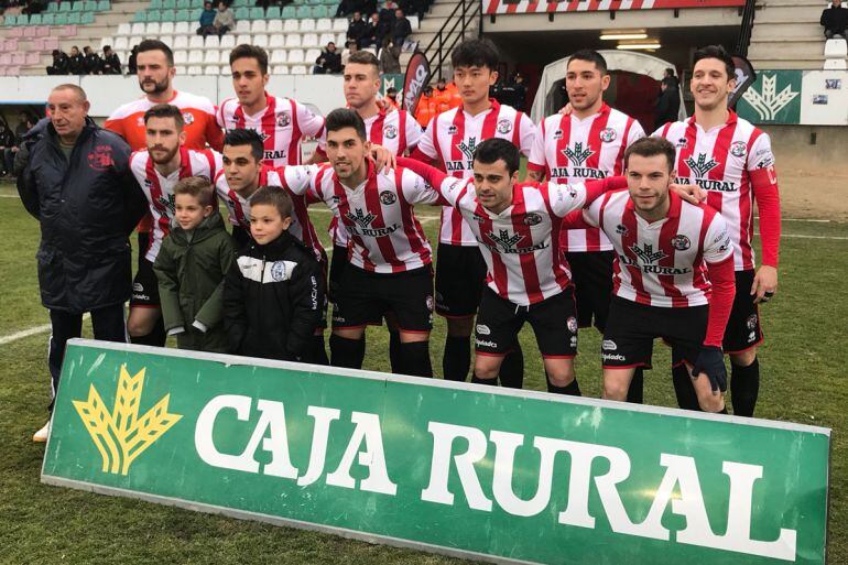 Once inical rojiblanco ante Unionistas