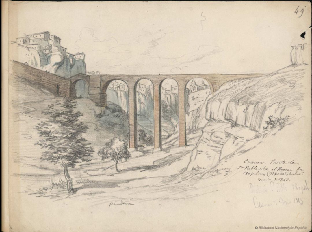 Vista desde el Este con el Puente de San Pablo