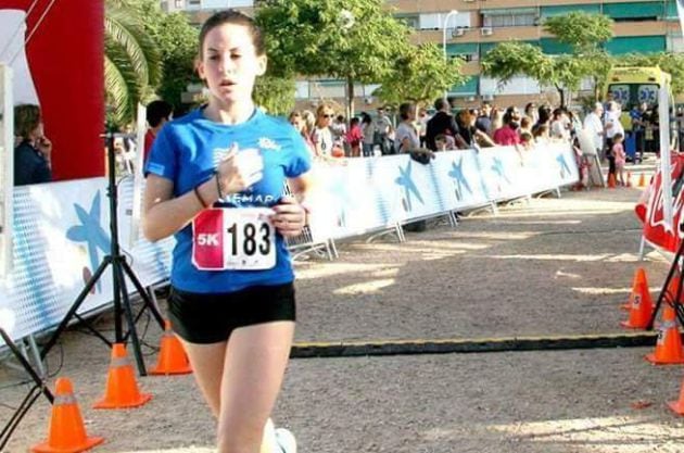 Raquel Piqueras en una carrera