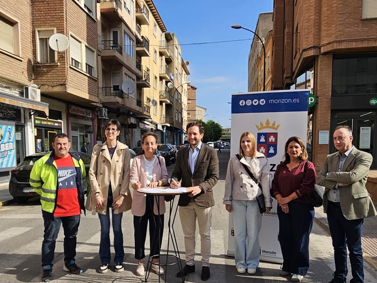 Monzón inicia el 4 de mayo las obras de la calle Calvario con una inversión de 760.000 euros