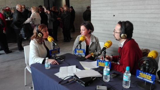 Susana Díaz e Isabel Ambrosio en el C3A