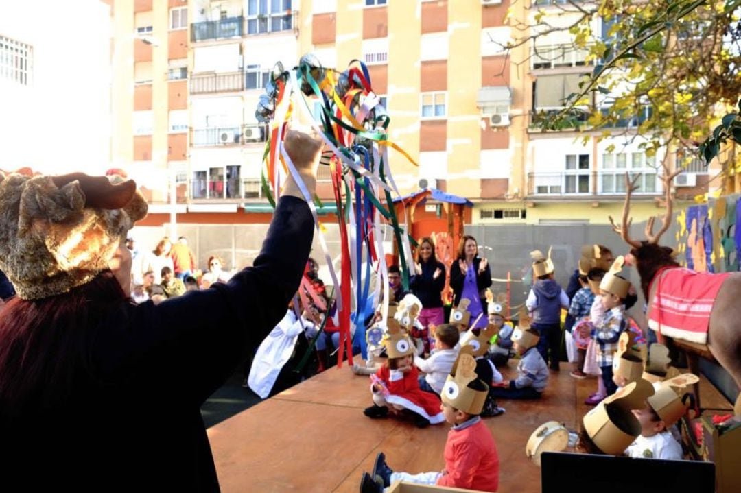 Uno de los actos en la escuela infantil municipal Colores del Mundo