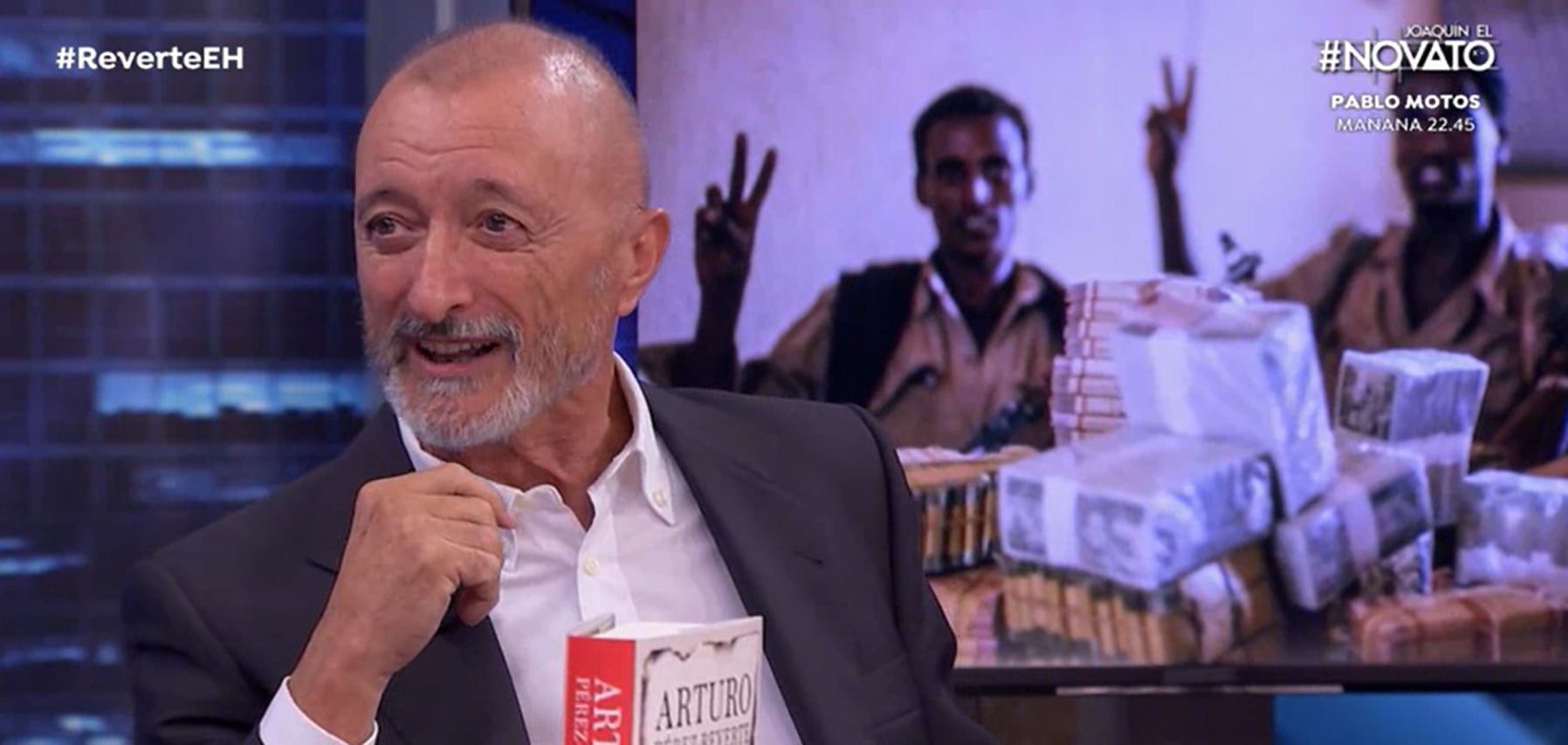 Pérez-Reverte en El Hormiguero.