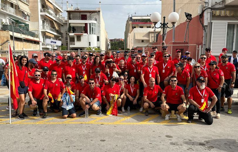 Delegación española en el campeonato de Europa de recorridos de tiro