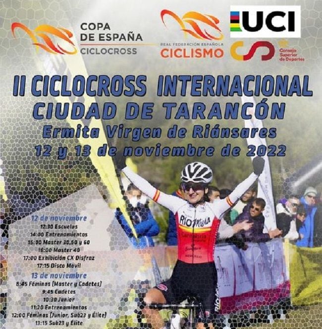 Cartel anunciador del II Ciclocross Internacional &quot;Ciudad de Tarancón&quot;