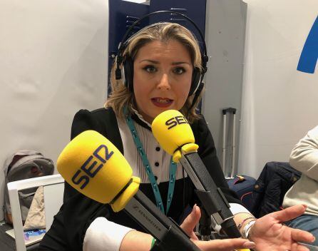 Mari Carmen Sánchez durante su entrevista en Hoy por Hoy Alicante