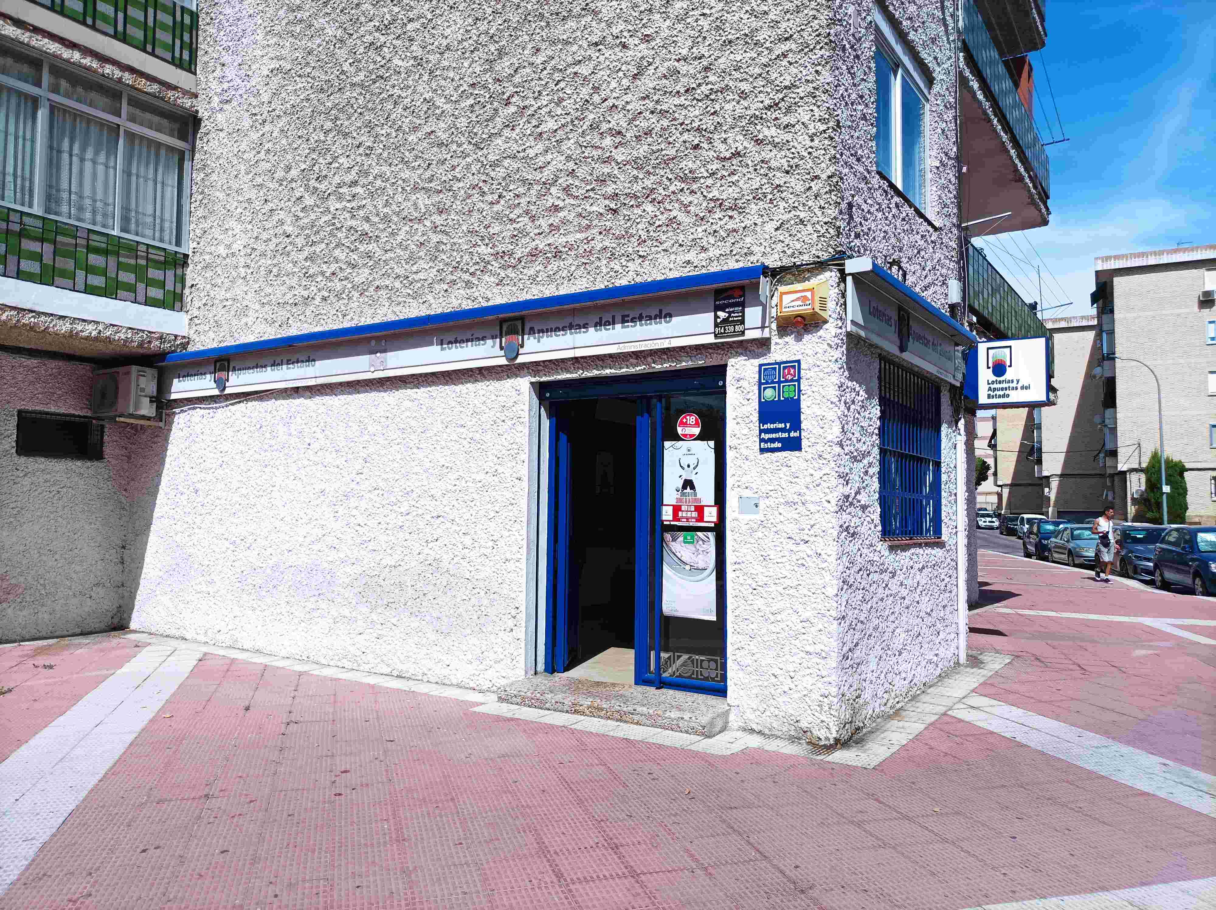 Administración de Loterías en la calle Jericó de Parla