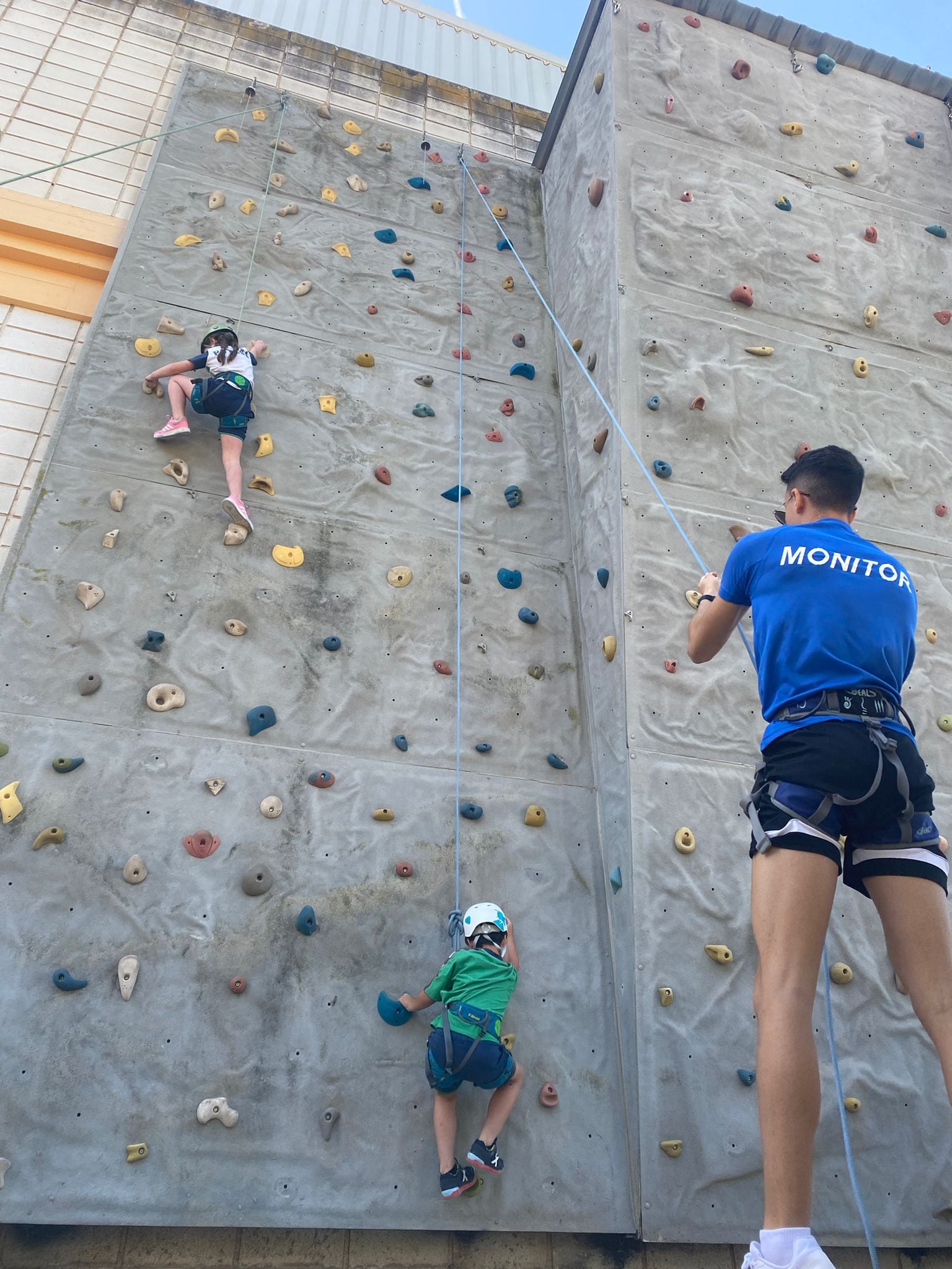 Imagen de una de las actividades de ocio y deporte que se ofrecen en La Garza.