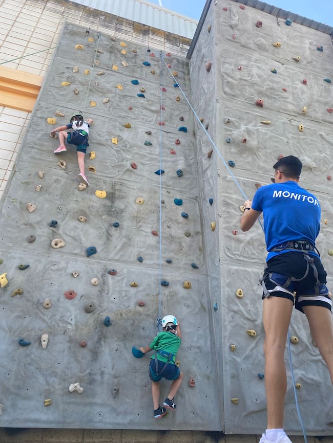 Imagen de una de las actividades de ocio y deporte que se ofrecen en La Garza.