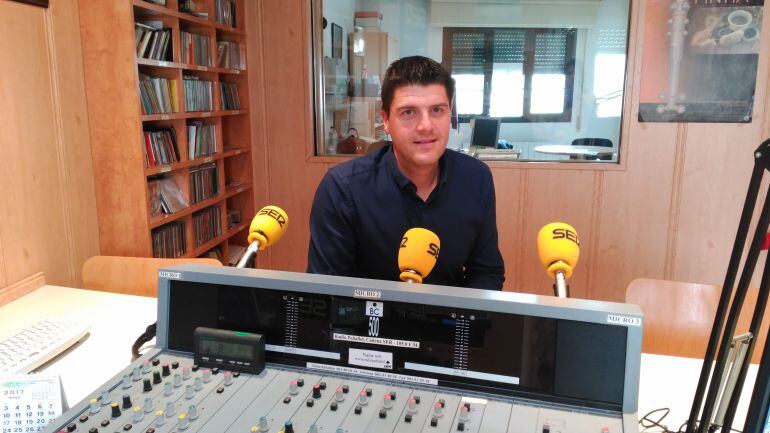 David Sánchez, responsable de la Antena Local de Peñafiel