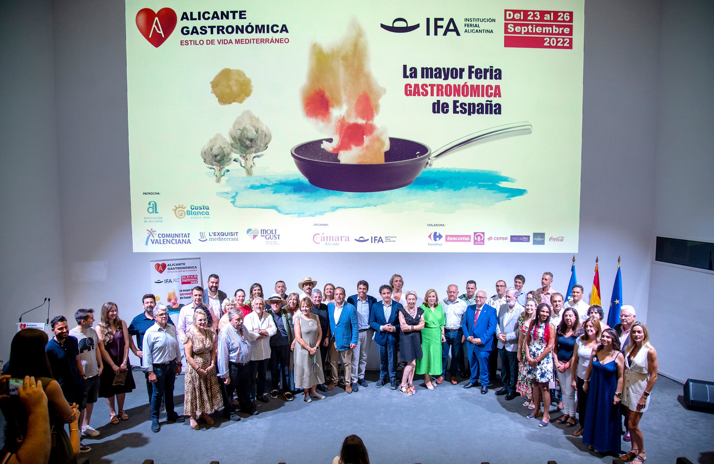 Presentación de Alicante Gastronómica en el Auditorio de la Diputación de Alicante (ADDA)