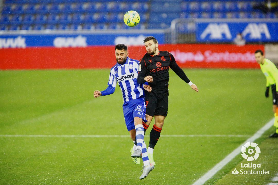 El almeriense Rubén Duarte se ha consolidado en el Alavés.